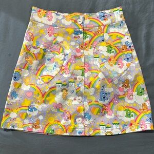 Unique Vintage Care Bears Mini skirt sz sm